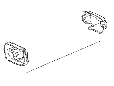 2012 Acura ZDX Mirror Cover - 76205-SZN-A01ZK