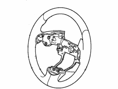 Acura ZDX Steering Wheel - 78501-SZN-A82ZB