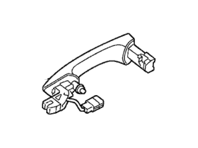2012 Acura ZDX Door Handle - 72141-SZN-A11ZK