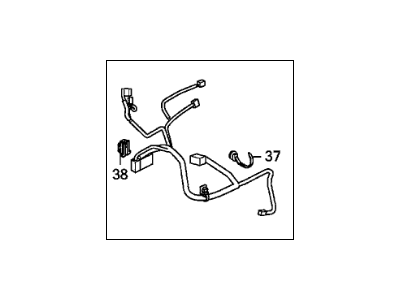 Acura 32755-SZN-A11 Sub-Wire, Driver Door