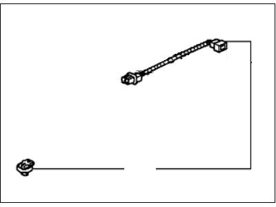 Acura 48330-PGJ-000 Sub-Cable Assembly, Left Rear Differential