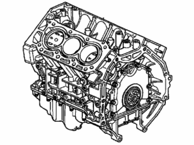 Acura Engine Block - 10002-RDJ-A04