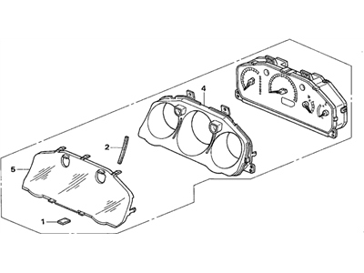 Acura Instrument Cluster - 78100-S3V-A31