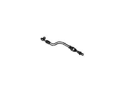 Acura 81762-S3V-A12 Cable A, Driver Side Middle Seat Reclining Lever