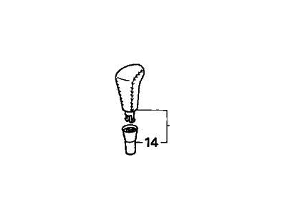 Acura MDX Shift Knobs & Boots - 54130-S3V-305ZA