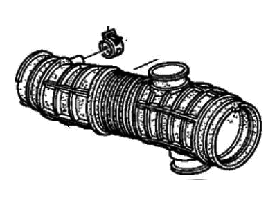 Acura Air Intake Coupling - 17228-RDJ-305
