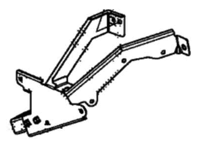 Acura 36804-TX6-A02 Radiator Bracket