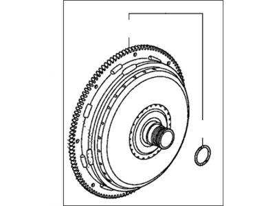 2015 Acura ILX Torque Converter - 26000-R60-325