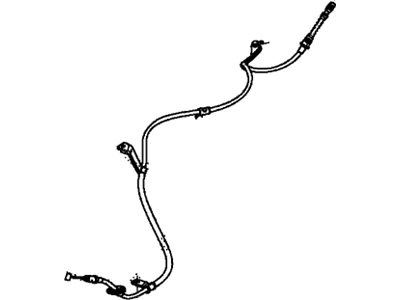 2015 Acura ILX Parking Brake Cable - 47510-TX6-A02