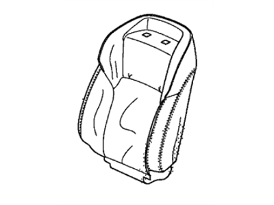 2020 Acura RLX Seat Cover - 81525-TY2-A41ZA