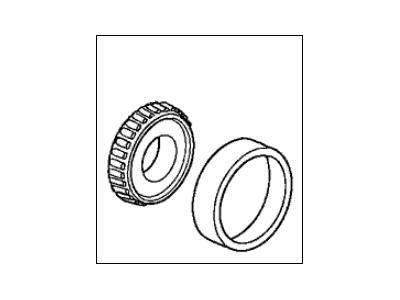 Acura 91006-RK6-003 Bearing, Tapered (50X81X18)