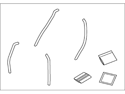 Acura 08P20-TY2-202 Door Edge Film