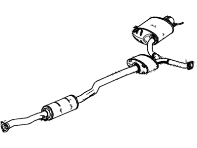 2018 Acura RLX Muffler - 18307-TY2-A02