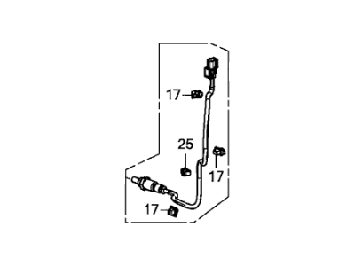 2020 Acura RLX Oxygen Sensor - 36542-R9P-004