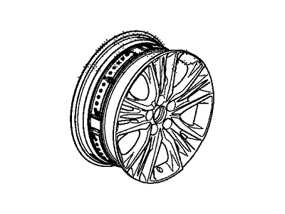 Acura RLX Spare Wheel - 42800-TY3-A81