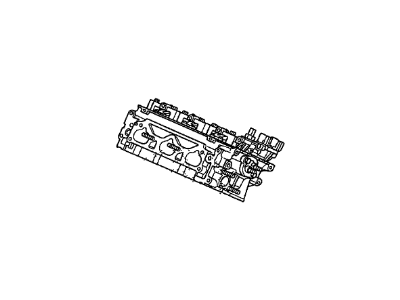 Acura 10005-R9P-A01 General Assembly, Rear Cylinder Head (Dot)