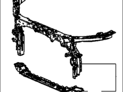 Acura 60400-TY3-A04ZZ Front Bulkhead Component