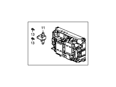 2018 Acura MDX Relay Block - 1E100-5Y3-003