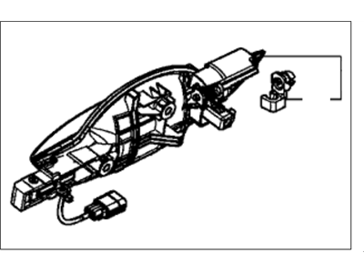 Acura RLX Door Handle - 72141-TY2-A91ZA