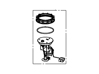 Acura 17049-TY3-000 Fuel Sub-Pump Assembly