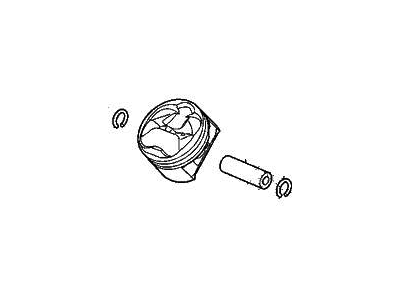 Acura Pistons - 13050-R9P-A00