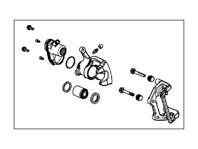 Acura RLX Brake Caliper - 43018-TY2-A05