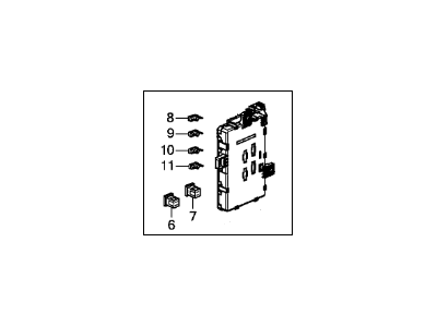 Acura 38210-TY2-A03 Fuse Box Assembly