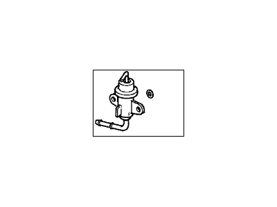 1991 Acura Integra Fuel Pressure Regulator - 16740-PR4-A01