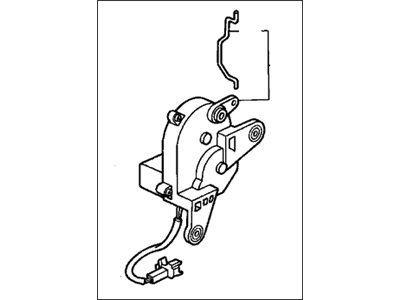 Acura 72615-SK8-004 Right Rear Door Lock Actuator Assembly (Mitsui Kinzoku)