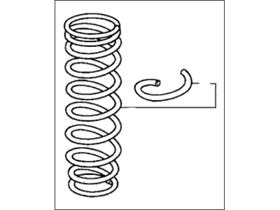 Acura 52441-SK8-A22 Rear Coil Spring