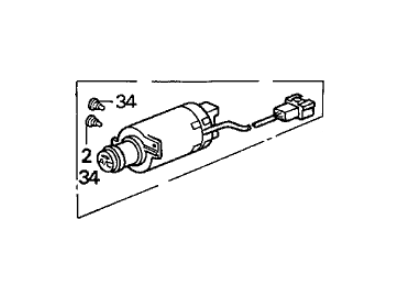 Acura Integra A/C Compressor Cut-Out Switches - 80410-SK7-A01