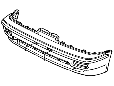 1991 Acura Integra Bumper - 71501-SK8-A00ZZ