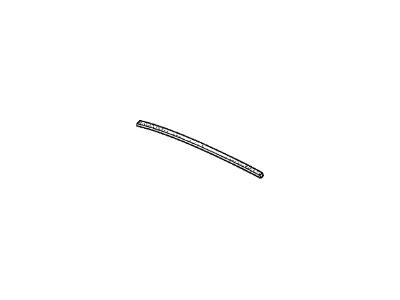 Acura 73125-SK7-000 Rubber A, Front Windshield Dam