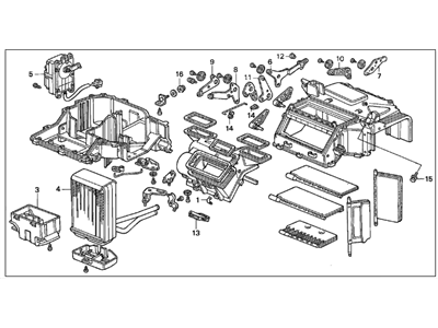 Acura 79100-SK8-C02 Heater Unit