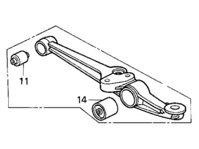 1991 Acura Integra Control Arm - 51355-SK7-010