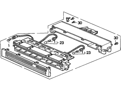 Acura Integra Blower Control Switches - 79620-SK7-A01