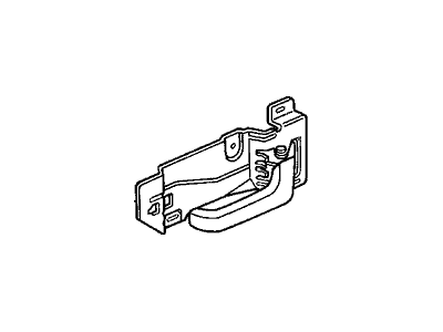 Acura 72620-SK8-024 Right Rear Inside Handle Assembly (Mitsui Kinzoku)