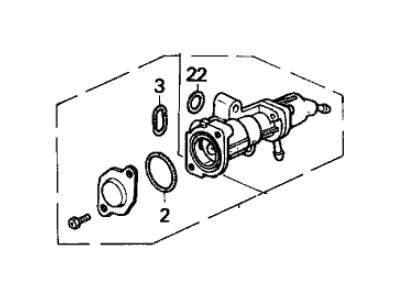 Acura Integra Idle Control Valve - 16500-PR4-A02