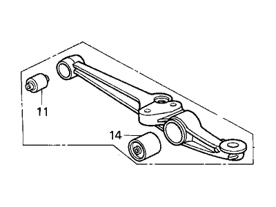 1992 Acura Integra Control Arm - 51365-SK7-010