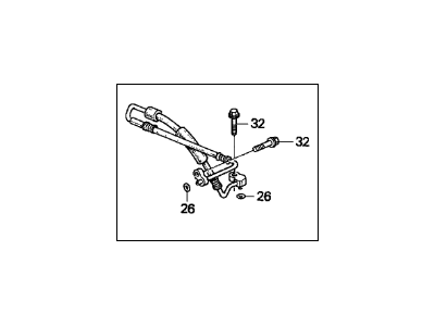 Acura 80315-SK7-A11 Discharge Hose