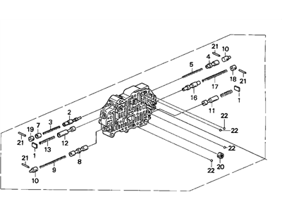 Acura Integra Valve Body - 27700-PR0-030