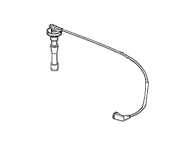 Acura Spark Plug Wire - 32704-PR4-A01