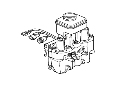 1991 Acura Integra ABS Control Module - 57110-SK7-A04