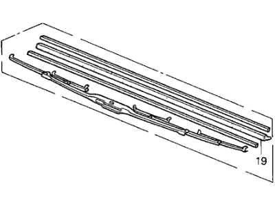 1992 Acura Integra Wiper Blade - 76620-SK7-A02