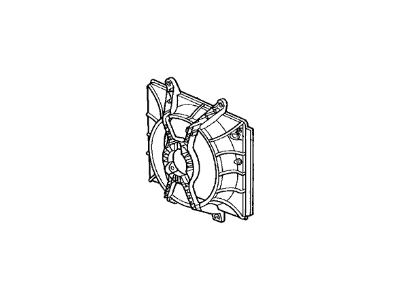 1994 Acura Integra Fan Shroud - 19015-P72-003