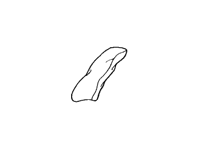 1994 Acura Integra Seat Cover - 82151-ST8-A01ZA
