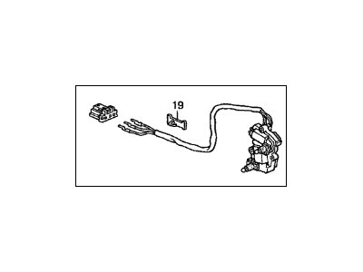 Acura 76210-SW5-A01 Actuator, Passenger Side