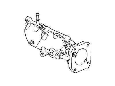 1998 Acura Integra Intake Manifold - 17110-P72-A00