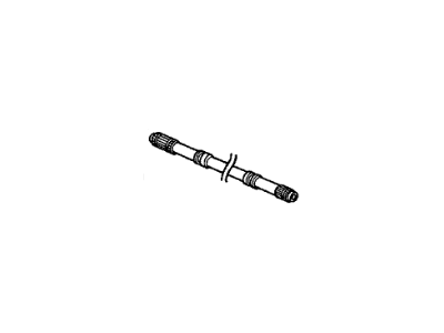 Acura 44011-S04-J01 Front Axle Assembly