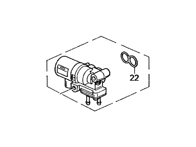 Acura Integra Idle Control Valve - 36450-P1G-E01